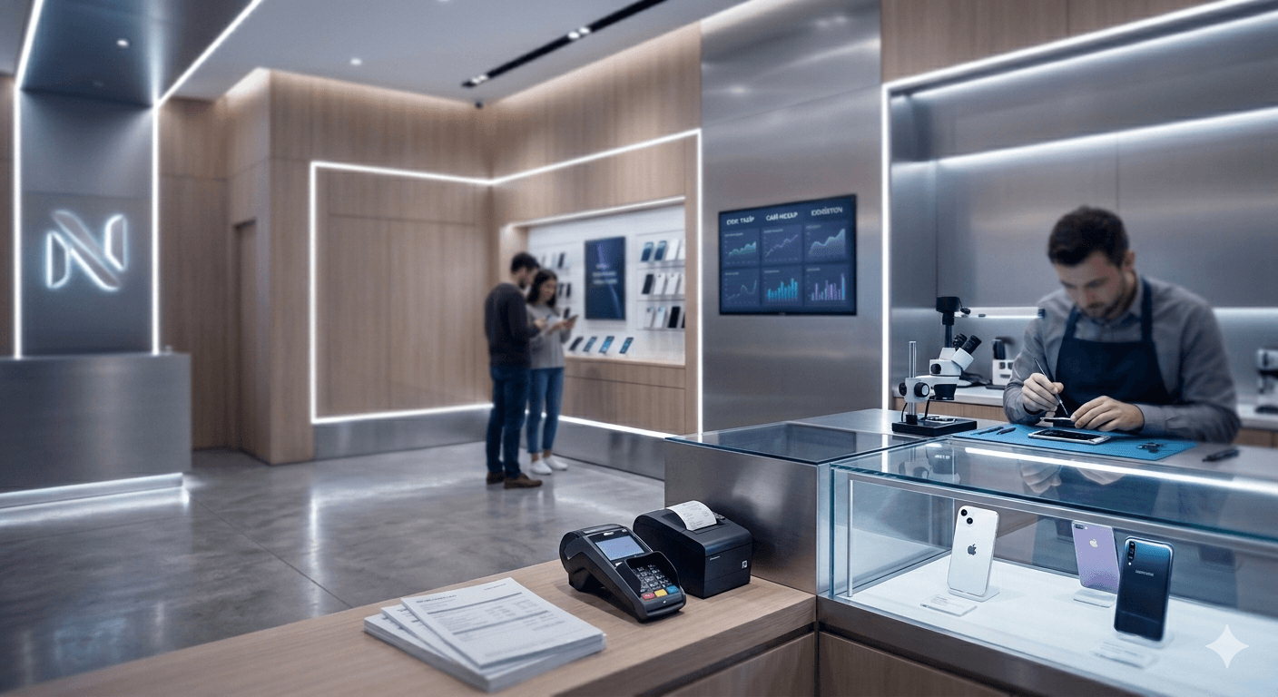 Nexus telefon yönetim sistemi arka planı